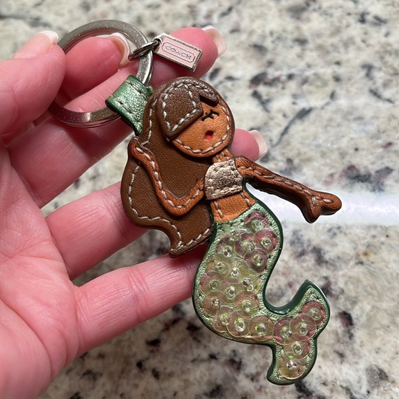 Coach Mermaid Key Fob Vintage - Picture 6 of 7
